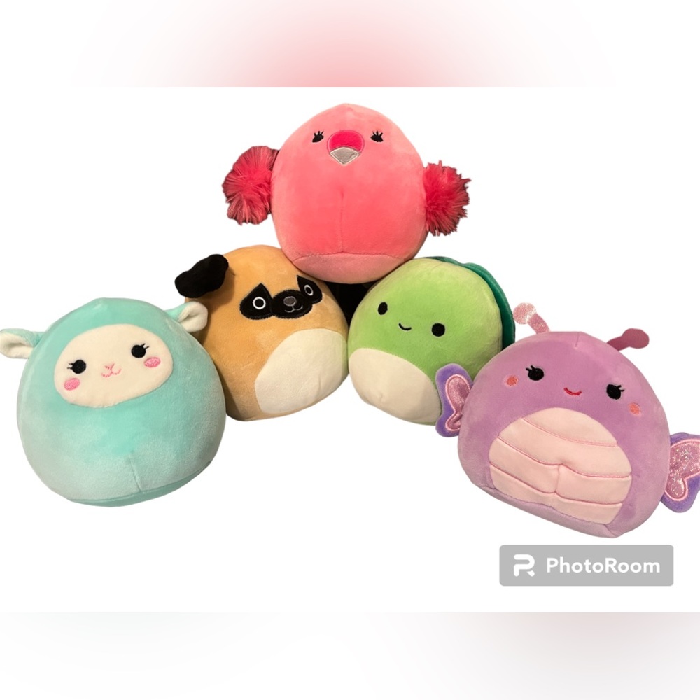 Set of five 5 inch Squishmallows!